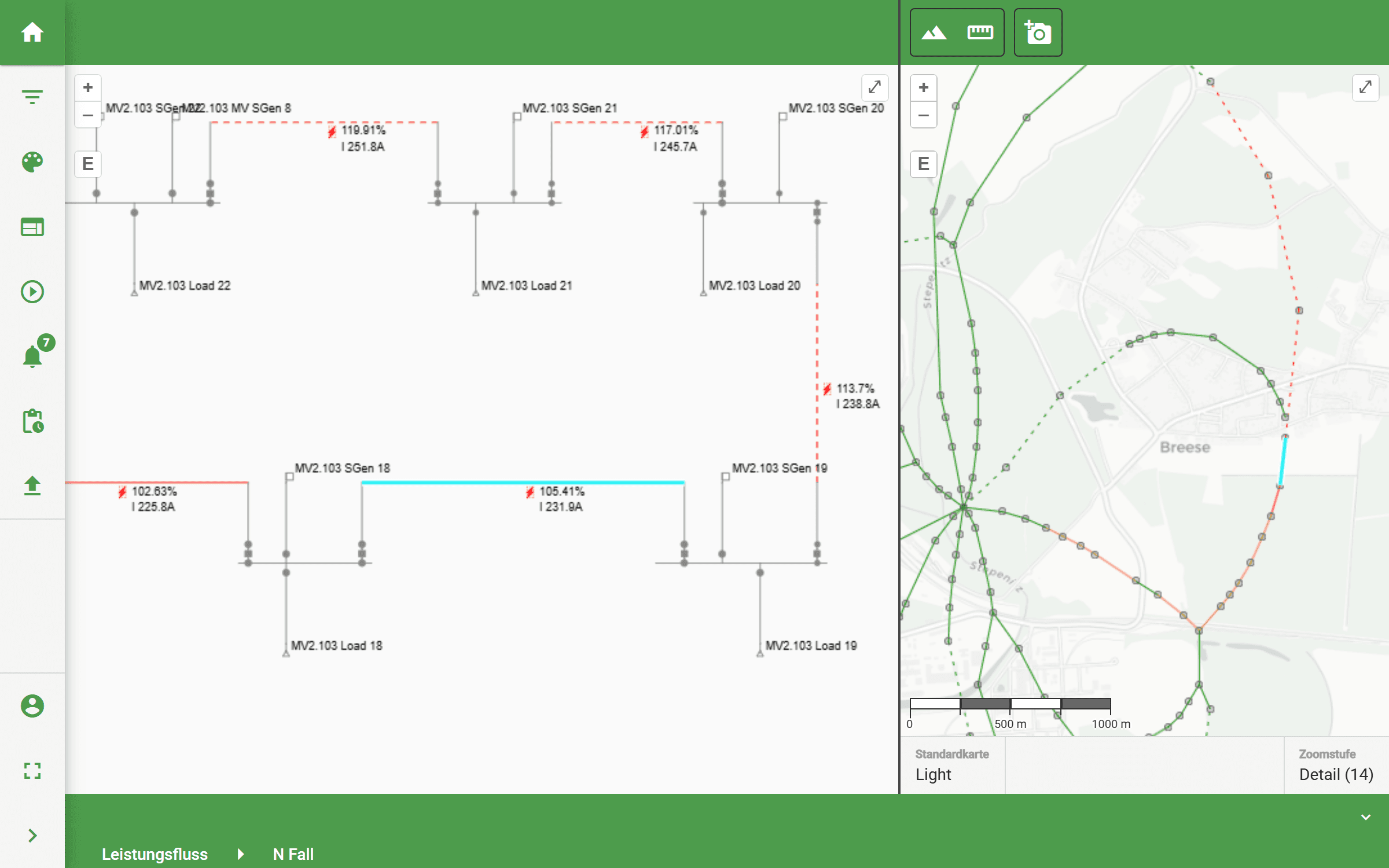 Load Flow, Topology & Asset Analysis